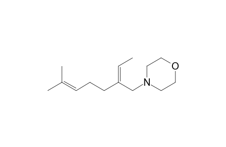(Z)-4-(2-Ethylidene-6-methylhept-5-enyl)morpholine