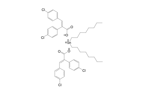 Di-n-octyltin(IV) di-[(E)-2,3-bis(4-chlorophenyl)-2-propenoate]