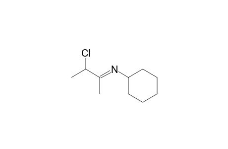 N-Cyclohexyl-3-chloro-2-butanimine