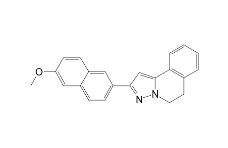 2-(6-Methoxynaphthalen-2-yl)-5,6-dihydropyrazolo[5,1-a]isoquinoline