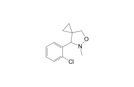 7-(2-Chlorophenyl)-6-methyl-5-oxa-6-azaspiro[2.4]heptane