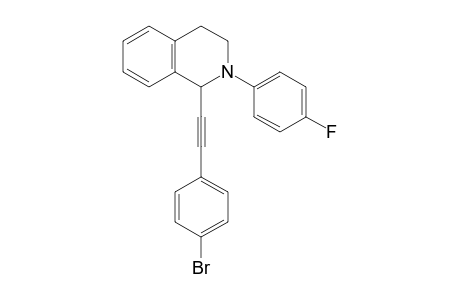 1-((4-bromophenyl)ethynyl)-2-(4-fluorophenyl)-1,2,3,4-tetrahydroisoquinoline