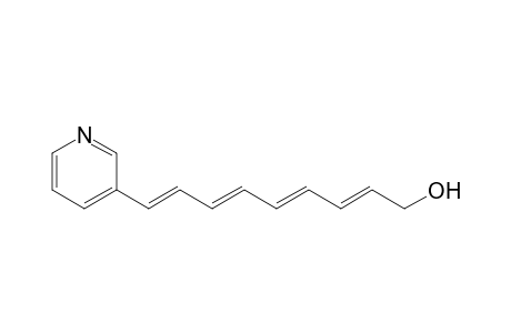 (2E,4E,6E,8E)-9-(3-Pyridyl)nona-2,4,6,8-tetraen-1-ol
