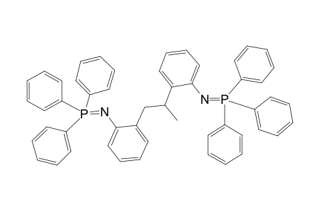 Triphenyl-[2-[1-[2-(triphenylphosphoranylideneamino)phenyl]propan-2-yl]phenyl]iminophosphorane