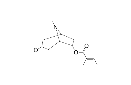 3-Hydroxy-6-tigloyloxytropane