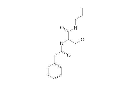 N-BENZOYLOXYCARBONYL-DL-SERINE-PROPYL-AMIDE