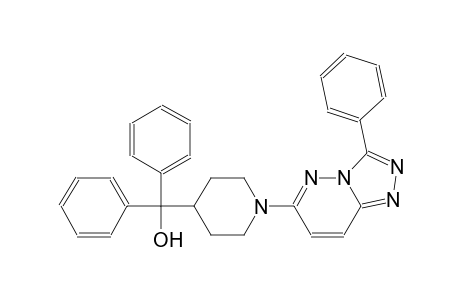 4-piperidinemethanol, alpha,alpha-diphenyl-1-(3-phenyl[1,2,4]triazolo[4,3-b]pyridazin-6-yl)-