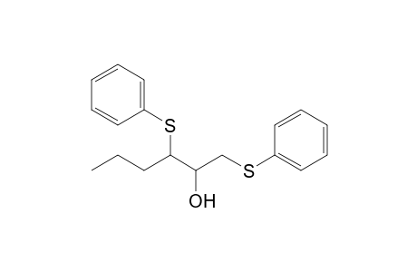 4,6-bis(Phenylsulfanyl)hexan-5-ol
