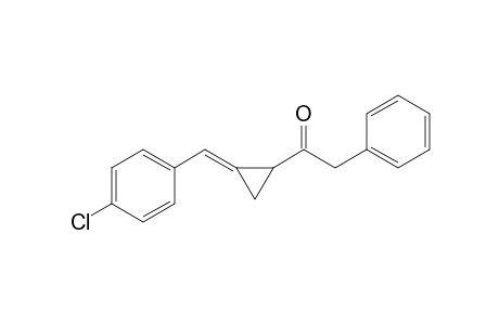 (E)-1-(2-(4-Chlorobenzylidene)cyclopropyl)-2-phenylethanone