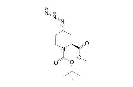 (2S,4S)-4-azidopiperidine-1,2-dicarboxylic acid O1-tert-butyl ester O2-methyl ester