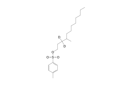 3,3,Dideutero-4-methyldodecyl 4-methylbenzenesulfonate