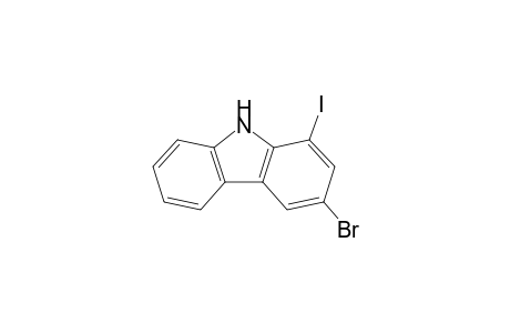 3-Bromanyl-1-iodanyl-9H-carbazole