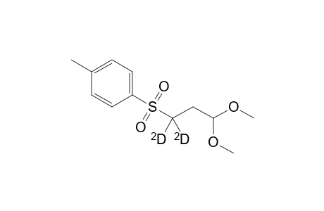 1,1-Dideuterio-3,3-dimethoxy-1-tosylpropane