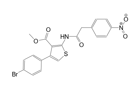 methyl 4-(4-bromophenyl)-2-{[(4-nitrophenyl)acetyl]amino}-3-thiophenecarboxylate