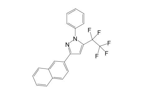 3-(naphthalen-2-yl)-5-(perfluoroethyl)-1-phenyl-1H-pyrazole