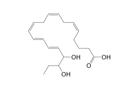 17,18-dihydroxyicosa-5,8,11,13,15-pentaenoic acid