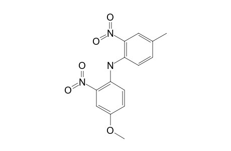 (4'-METHOXY-2'-NITROPHENYL)-(4-METHYL-2-NITROPHENYL)-AMINE