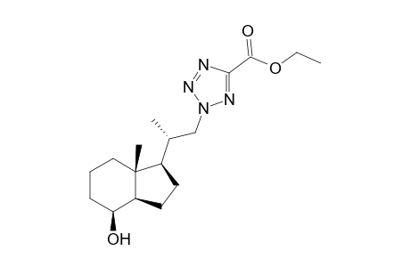 Ethyl 2-{(S)-2-[(3R,3aR,7S,7aR)-Octahydro-7-hydroxy-3a-methyl-1H-inden-3-yl]propyl}-2H-tetrazole-5-carboxylate