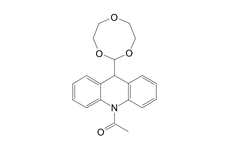 10-Acetyl-9-(1',4',7'-trioxacyclooctanyl)-9,10-dihydroacridine