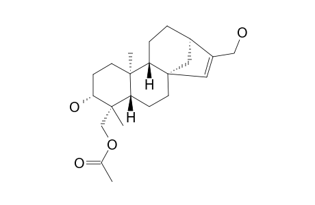 19-ACETYL-ENT-3-BETA,17-DIHYDROXYKAUR-15-ENE