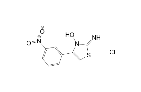 2-Imino-4-(3-nitrophenyl)-1,3-thiazol-3(2H)-ol hydrochloride salt