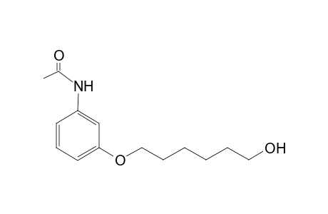 meta-(6-Hydroxy)hexyloxyacetanilide