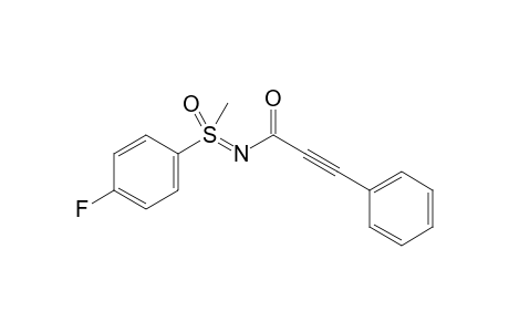 N-[(4-Fluorophenyl)(methyl)(oxo)-lamda6-sulfaneylidene]-3-phenylpropiolamide
