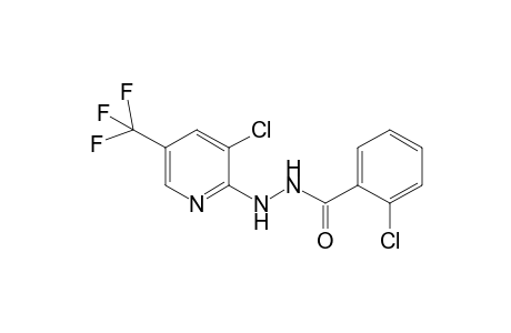 2-Chloro-N'-[3-chloro-5-(trifluoromethyl)-2-pyridinyl]benzohydrazide