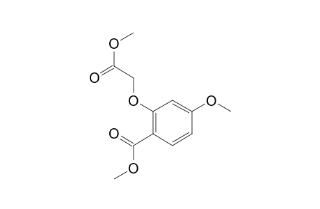 2-(2-keto-2-methoxy-ethoxy)-4-methoxy-benzoic acid methyl ester