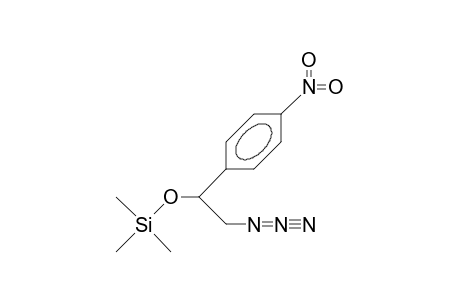 1-Azido-2-trimethylsilyloxy-2-(4-nitro-phenyl)-ethane