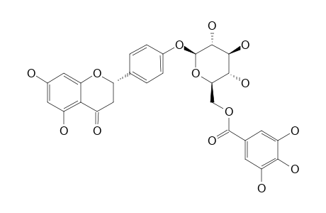 NARINGENIN-4'-O-(6''-O-GALLOYL-BETA-D-GLUCOPYRANOSIDE)