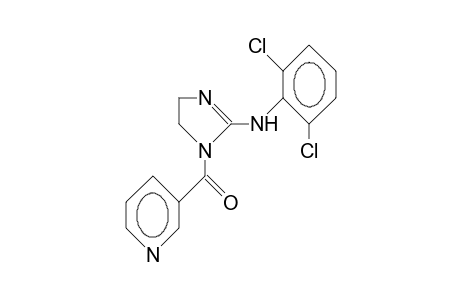 2-(2,6-Dichloro-anilino)-1-(3-pyridinoyl)-imidazoline