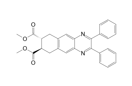 (7R,8R)-2,3-diphenyl-6,7,8,9-tetrahydrobenzo[g]quinoxaline-7,8-dicarboxylic acid dimethyl ester