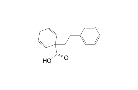 2,5-Cyclohexadiene-1-carboxylic acid, 1-(2-phenylethyl)-