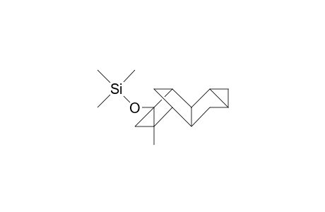 9-Methyl-11-trimethylsilyloxy-pentacyclo(6.3.1.0/2,7/.0/3,5/.0/9,11/)dodecane
