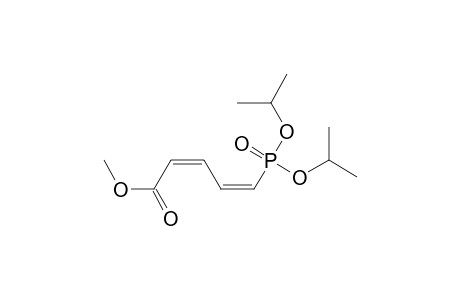 Methyl (2Z,4Z)-5-(diisopropylphosphoryl)penta-2,4-dienoate