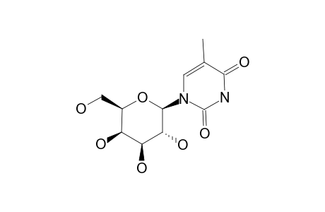 (BETA-D-GALACTOPYRANOSIDE)-THYMINE