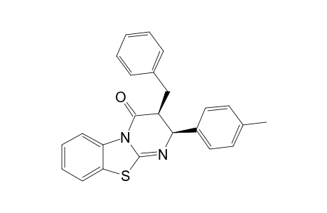 (2S,3S)-3-benzyl-2-(p-tolyl)-2H-benzo[4,5]thiazolo[3,2-a]pyrimidin-4(3H)-one