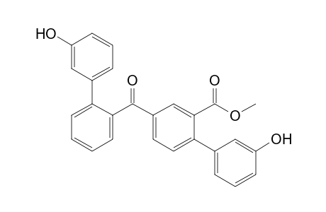 Methyl 3'-Hydroxy-4-(3'-hydroxybiphenylcarbonyl)biphenyl-2-carboxylate