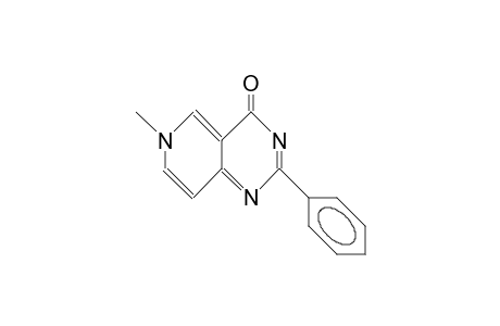 6-Methyl-2-phenyl-pyrido(4,3-D)pyrimidin-4-one