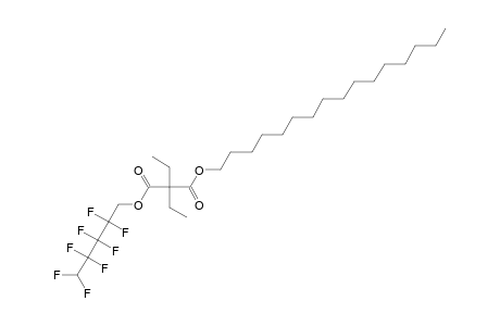 Diethylmalonic acid, 2,2,3,3,4,4,5,5-octafluoropentyl hexadecyl ester