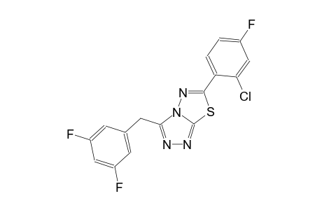 [1,2,4]triazolo[3,4-b][1,3,4]thiadiazole, 6-(2-chloro-4-fluorophenyl)-3-[(3,5-difluorophenyl)methyl]-