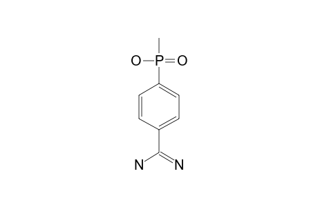 PARA-AMIDINOPHENYLMETHYLPHOSPHINIC-ACID;AMPA