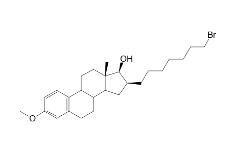 (13S,16S,17S)-16-(7-bromoheptyl)-3-methoxy-13-methyl-7,8,9,11,12,13,14,15,16,17-decahydro-6H-cyclopenta[a]phenanthren-17-ol