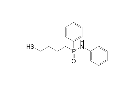 N,P-diphenyl-P-(4-sulfanylbutyl)phosphinic amide