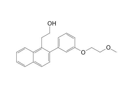 2-[2-[3-(2-methoxyethoxy)phenyl]-1-naphthalenyl]ethanol