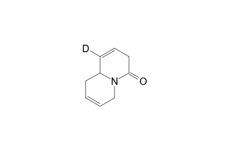 (.+/-.)-1-(2H)-3,6, 9, 9a-Tetrahydroquinolizin-4-one