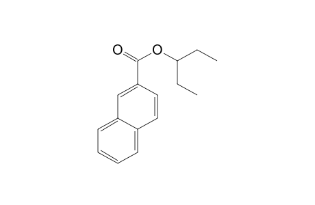 2-Naphthalenecarboxylic acid 3-pentyl ester