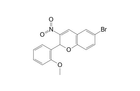 6-bromo-2-(o-methoxyphenyl)-3-nitro-2H-1-benzopyran