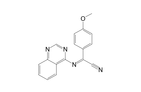 Benzeneacetonitrile, 4-methoxy-.alpha.-(4-quinazolinylimino)-